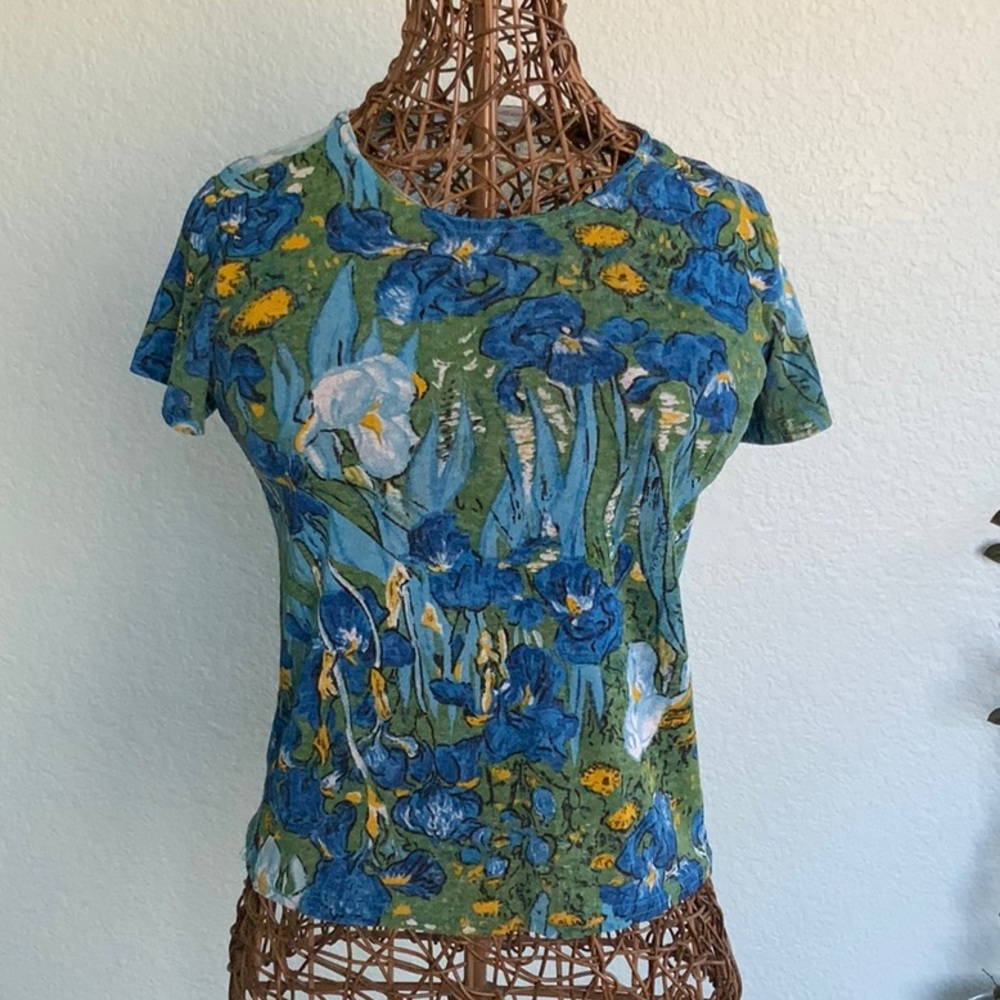 Van Gogh’s Irises Inspired Shirt